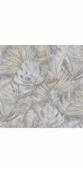 TAPET VINIL 525227 ŠEDÝ LIST (12)