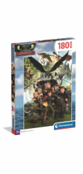 Delione Clementoni Super Dragons 29793, 48,5 x 33,5, 180 d