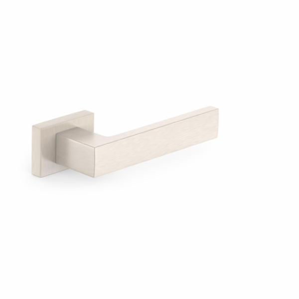 Klika dveří vnitřní SQ Satin Nickel CUBE RT, nikl