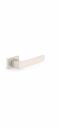 Klika dveří vnitřní SQ Satin Nickel CUBE RT, nikl
