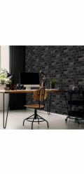 TAPET VINIL 107980 ČERNÁ CIHLA(6)
