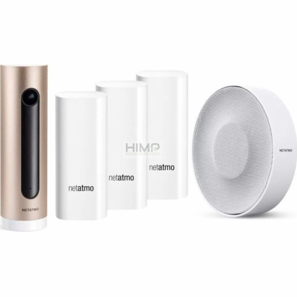 Sada&nbsp;kamery&nbsp;se&nbsp;senzory&nbsp;a&nbsp;sirénou&nbsp;Netatmo&nbsp;NBU-ICCS