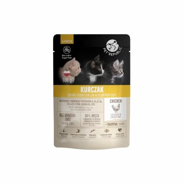 PET REPUBLIC Junior Chicken in a delicate sauce - mokré k...
