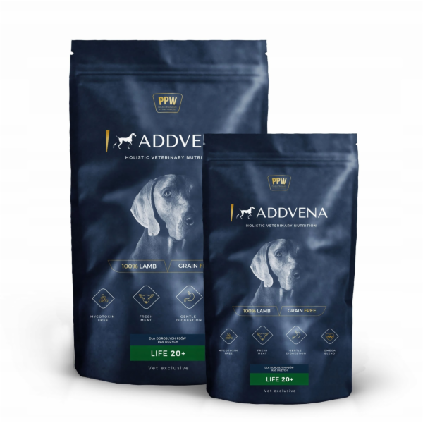 ADDVENA Power of Nature Adult Medium/Large Lamb - suché k...