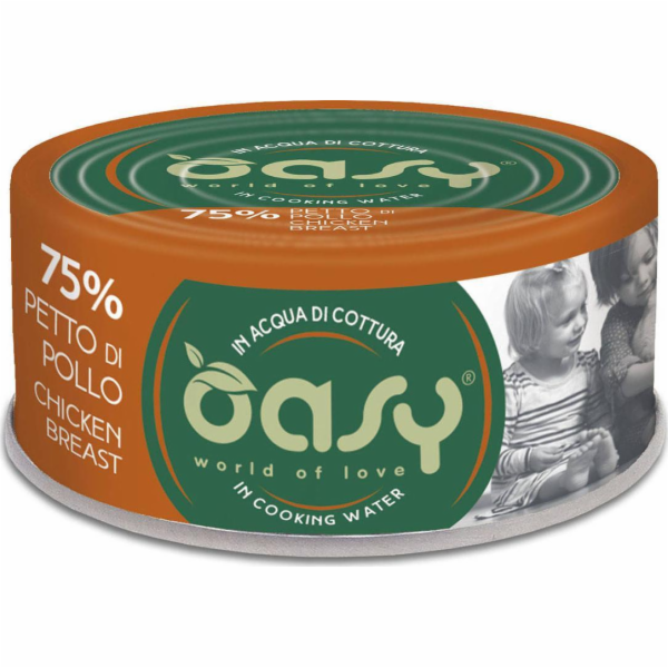 OASY More Love Chicken Breast - mokré krmivo pro kočky - 70g