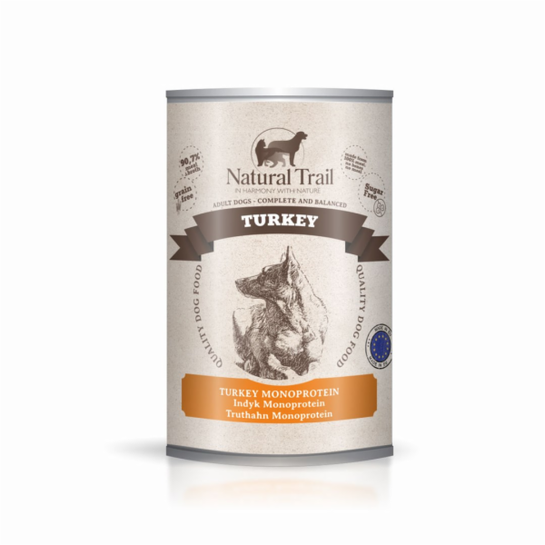 NATURAL TRAIL Krůta - mokré krmivo pro psy - 400g
