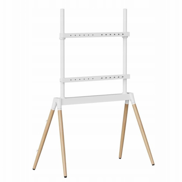 Gembird&nbsp;Stojan&nbsp;na&nbsp;podlahu&nbsp;pro&nbsp;TV&nbsp;55-86&nbsp;palců,&nbsp;bílý&nbsp;a&nbsp;dřevěný