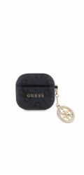 Guess 4G Script PC/PU Charm AirPods 4, B