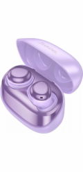 Hoco Bezdrátová Bluetooth TWS sluchátka EW200 - fialová