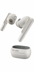 HP Poly - Špunt do uší pro opravdová bezdrátová sluchátka - certifikováno pro Microsoft Teams - bílá - certifikováno pro Microsoft Teams (balení 2)
