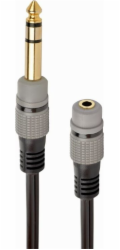 Gembird Audio adaptérový kabel 0,2 m z 3,5 mm na 6,35 mm