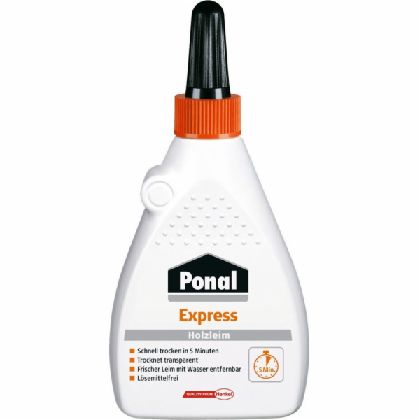 Lepidlo na dřevo Ponal Express 120g lahev průhledná