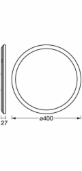 Stropní svítidlo Ledvance ORBIS ULTRA SLIM CLICKDIM, 22W