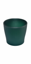 Keramický hrnec DOMOLETTI TOSKANIA, zelený, O13 cm
