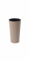 Hrnec Lamela Lilia 879-85, plast, O 29,5 cm, obj Hnědý