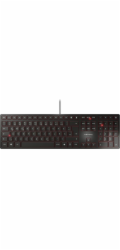 CHERRY KC 6000 SLIM - Klávesnice - USB - anglická - klávesový spínac: CHERRY SX - cerná