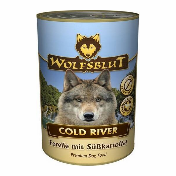 Wolfsblut mokré krmivo pro psy Cold River Adult Trout se ...