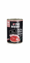 PAN MIĘSKO Puppy Krůta s hovězím – vlhké krmivo pro psy – 400g