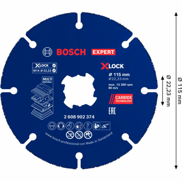 Pega-Tech Řezný kotouč RB – 10dílný CMW X-LOCK