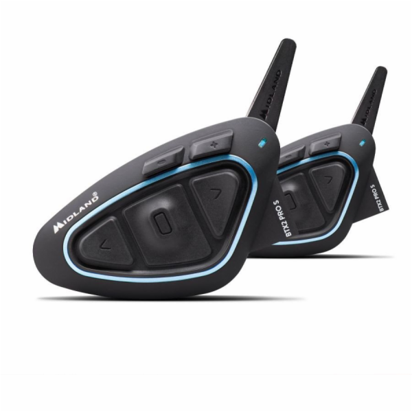 Interkom pro motocykly Midland BTX2 PRO S LR-TWIN