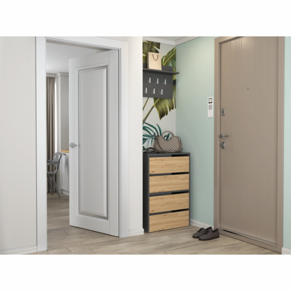 Topeshop MODO X2 ANT/ART organizér na boty Zavřené Antrac...