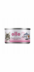 OLLO&nbsp;Cat&nbsp;nr&nbsp;2&nbsp;Tuna&nbsp;&&nbsp;Chicken&nbsp;with&nbsp;salmon&nbsp;in&nbsp;broth&nbsp;-&nbsp;mokré&nbsp;krmivo&nbsp;pro&nbsp;kočky&nbsp;-&nbsp;70g
