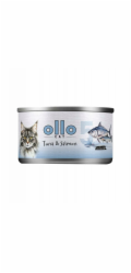 OLLO Cat nr 11 Tuna & Salmon in broth - wet cat food - 70g