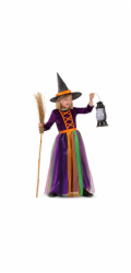 Kostým čarodějnice Wilma, velikost 152