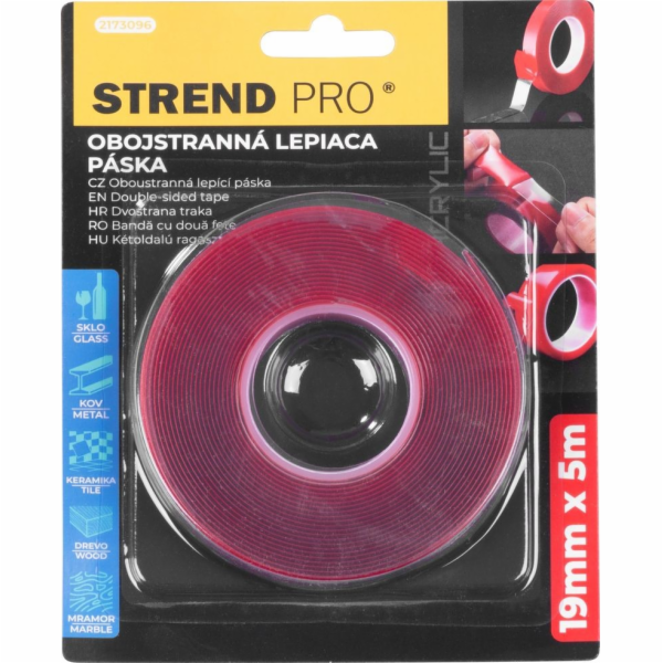 Páska Strend Pro, 50 mm, L-10 m, obojstranná, lepiaca, te...