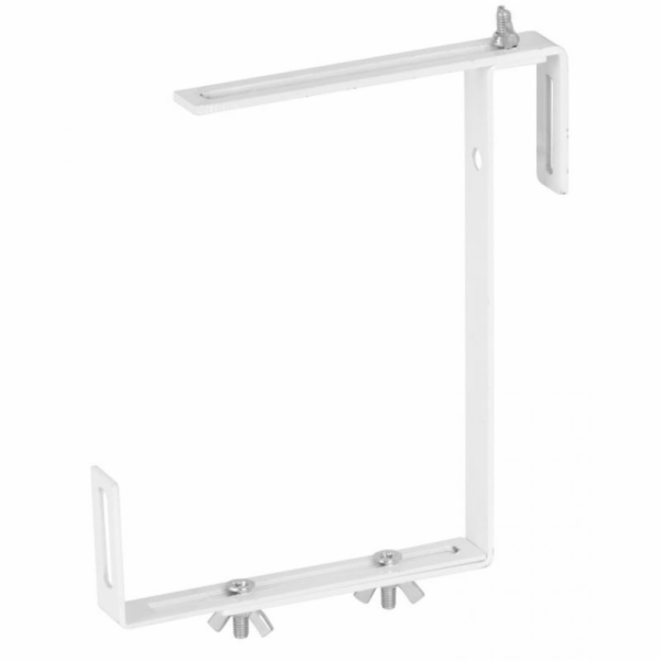 Držák truhlíku kovový Strend Pro bílý 2 ks