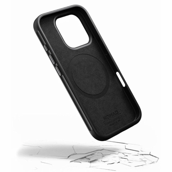 Nomad Kožené pouzdro Modern, zelený chrom - iPhone 16 Pro...