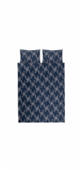 Sada povlečení Domoletti D-1068, modrá, 200x220 cm