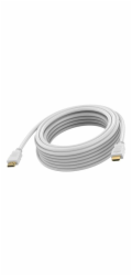 VISION Techconnect - Vysoká rychlost - kabel HDMI s ethernetem - HDMI s piny (male) do HDMI s piny (male) - 5 m - bílá - podpora 4K30Hz