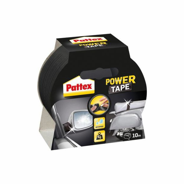 Pattex® Power Tape, lepicí páska, 50 mm, L-10 m, černá
