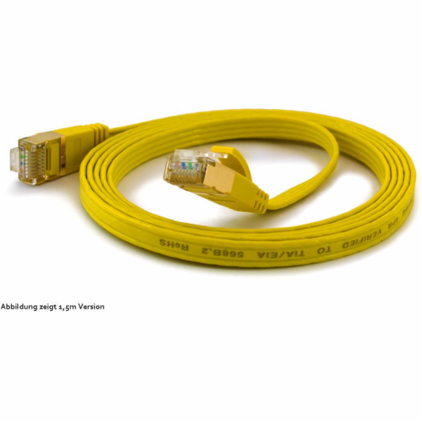 Wantec Wantec plochý patch kabel CAT6A FTP - 5 m - Cat6a ...
