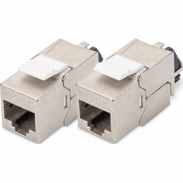 Digitus DIGITUS CAT 6A Keystone Modul, geschirmt s Kabelm...