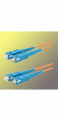 Optický&nbsp;patchkabel&nbsp;duplex&nbsp;SC-SC&nbsp;62,5/125µm&nbsp;MM,1m,&nbsp;OM1