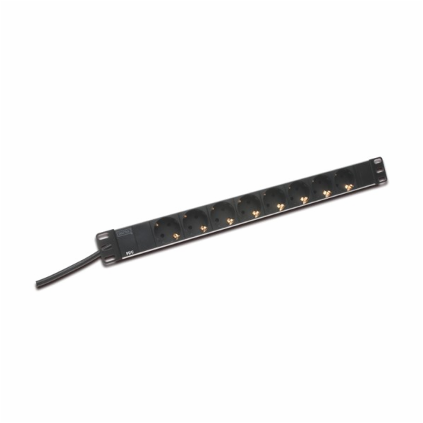 Digitus 19 PDU DIGITUS 19inch Outlet stripe aluminum 8x S...
