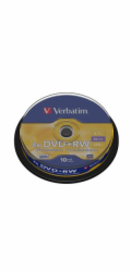 VERBATIM DVD+RW(10-Pack)Spindle4x/DLP/4.7GB