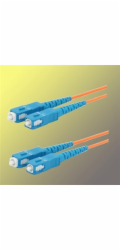 Optický patchkabel duplex SC-SC, 50/125 um MM, 5 m, OM2