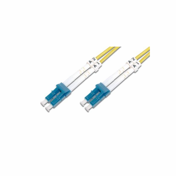 DIGITUS Fiber Optic Patch Cord,, LC (APC) to LC (UPC), Si...