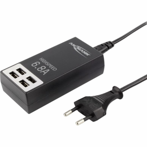 Ansmann High Speed USB nabijecka 6.8A 4xUSB Port        1...