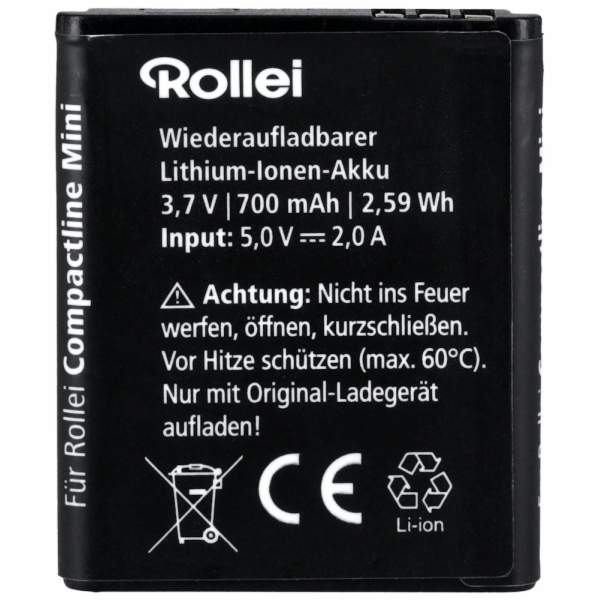 Rollei náhradní baterie pro fotoaparát Compactline Mini