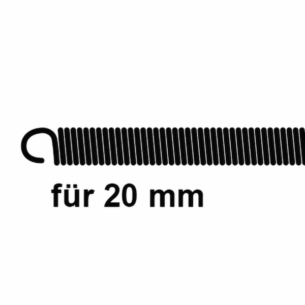 Kirchhoff vnitřní ohybová pružina 20 mm pro vícevrstvé ko...