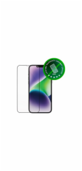 dbramante1928 Eco-shield - Ochrana obrazovky pro mobilní telefon - barva rámu černá - pro Apple iPhone 13 Pro Max, 14 Plus