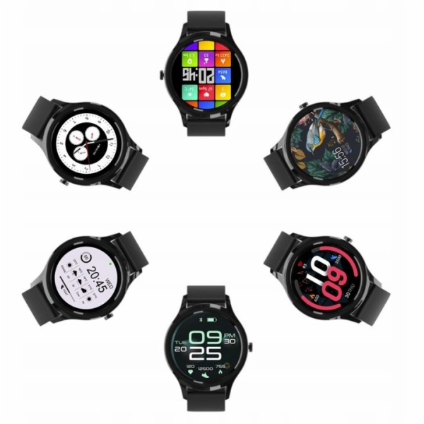 NoName Chytré hodinky Forever ForeVive 3 SB-340 černé s 3...