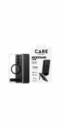 CARE by PanzerGlass - Zadní kryt pro mobilní telefon - kickstand, Qi - polykarbonát, termoplastický polyuretan (TPU) - pruhledná - pro Samsung Galaxy S26+