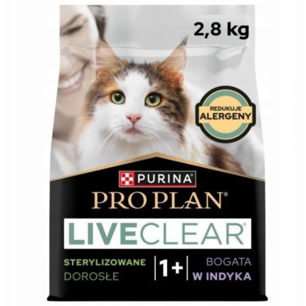 PURINA Pro Plan LiveClear Sterilised Rich in turkey - suc...