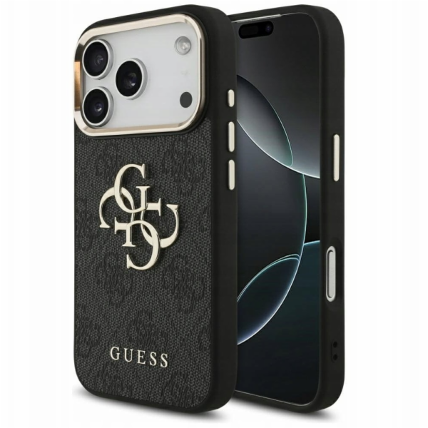 Guess&nbsp;Kryt&nbsp;4G&nbsp;Big&nbsp;4G&nbsp;Classic&nbsp;Logo&nbsp;pro&nbsp;iPhone&nbsp;17&nbsp;Pro&nbsp;černo...