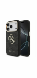 Guess&nbsp;Kryt&nbsp;4G&nbsp;Big&nbsp;4G&nbsp;Classic&nbsp;Logo&nbsp;pro&nbsp;iPhone&nbsp;17&nbsp;Pro&nbsp;černo-zlatý